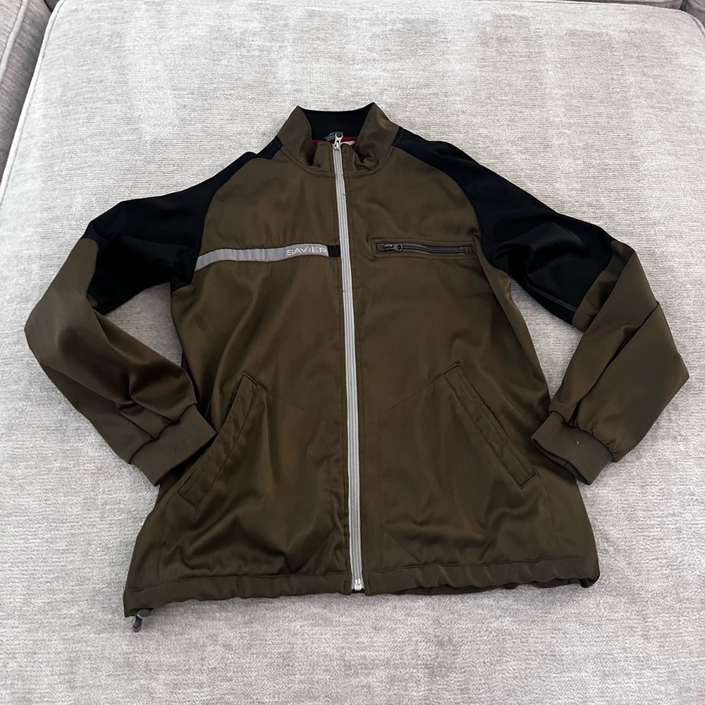 Savier Lightweight Jacket Olive Green Size M Y2k